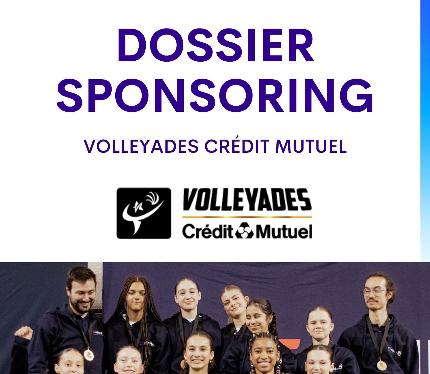 Dossier sponsoring Volleyades – 1